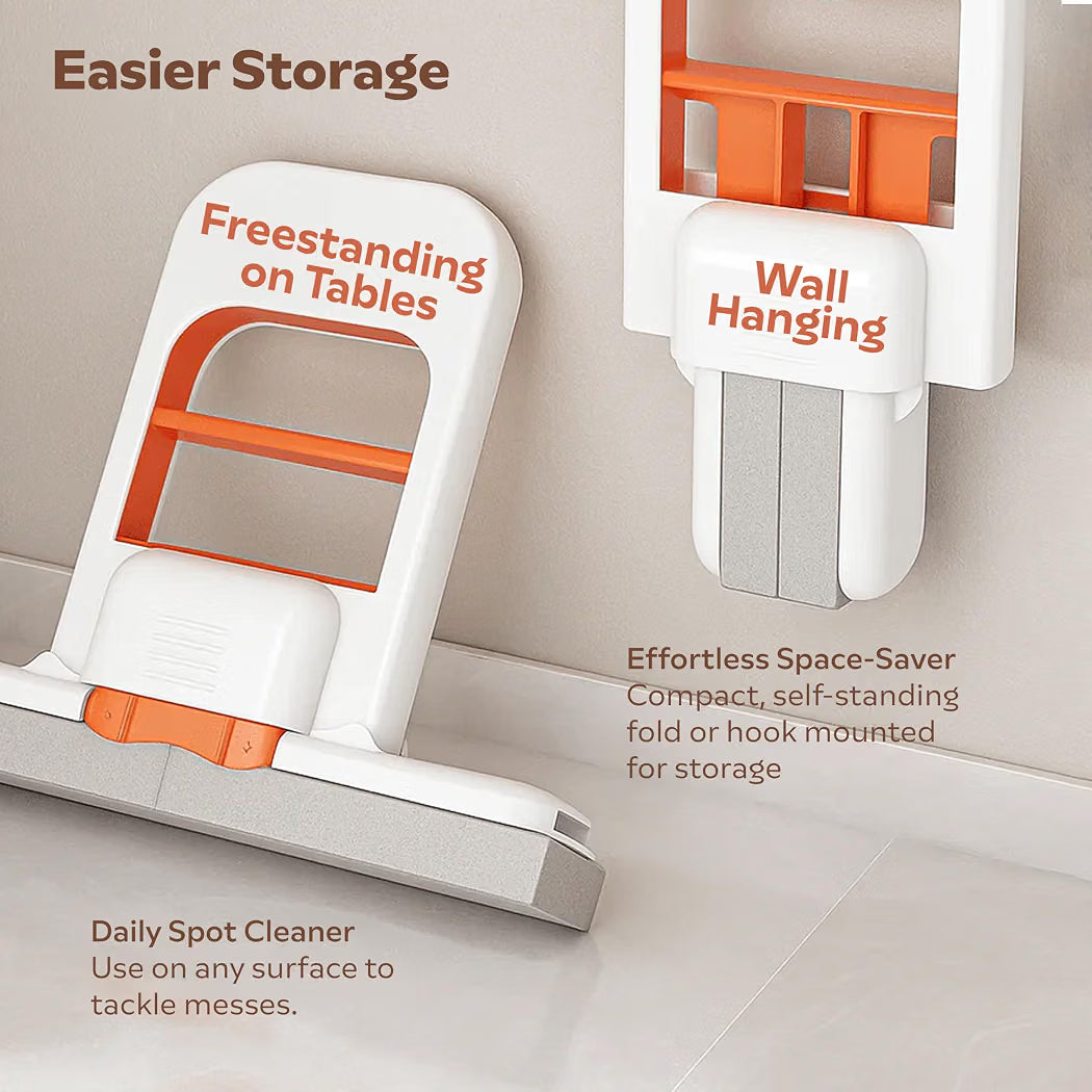 Mini Foldable Mop for Kitchen & Home – Compact Floor Cleaning Mop