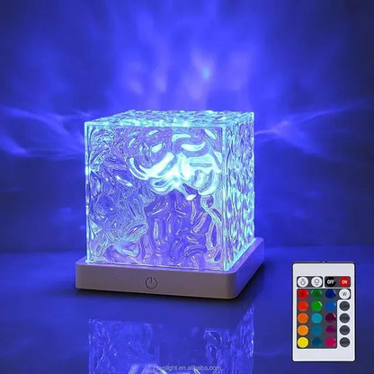 🌊 3D Water Ripple LED Night Light